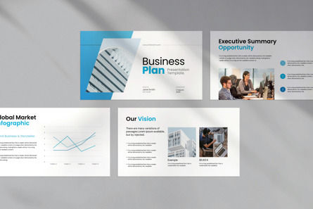 Business Paln Presentation Template, Diapositiva 3, 11704, Negocios — PoweredTemplate.com