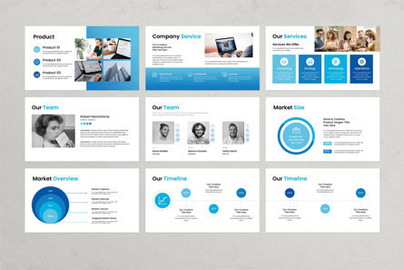 Business Paln Presentation Template, Diapositiva 6, 11704, Negocios — PoweredTemplate.com