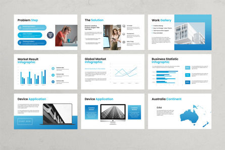 Business Paln Presentation Template, スライド 7, 11704, ビジネス — PoweredTemplate.com