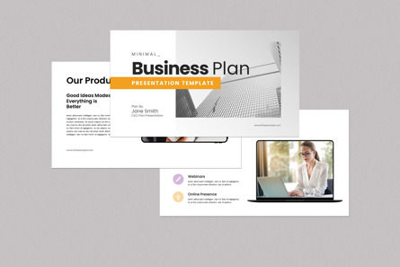 Business Plan Presentation Template, Diapositiva 4, 11705, Negocios — PoweredTemplate.com