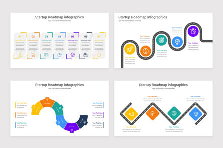 Startup Roadmap Google Slides Template, Diapositiva 4, 11732, Negocios — PoweredTemplate.com