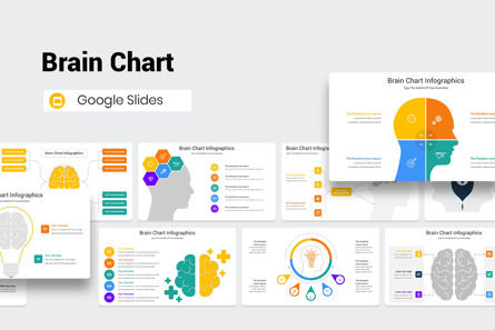 Brain Chart Google Slides Template, Tema Google Slides, 11736, Bisnis — PoweredTemplate.com