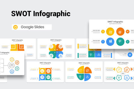 SWOT Infographic Google Slides Template, Tema Google Slides, 11742, Bisnis — PoweredTemplate.com