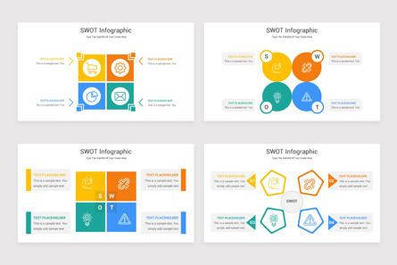SWOT Infographic Google Slides Template, Deslizar 4, 11742, Negócios — PoweredTemplate.com