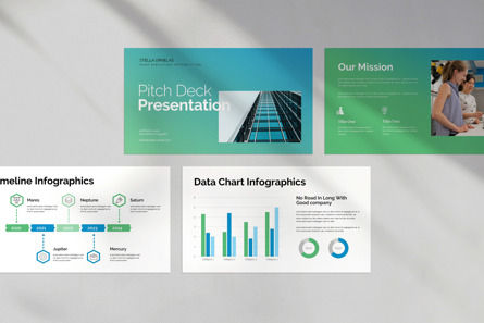 Pitch Deck Presentation Template, Slide 3, 11757, Business — PoweredTemplate.com