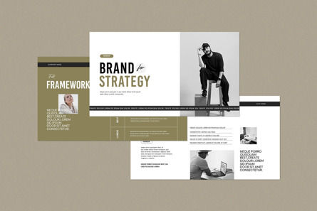 Brand Strategy Presentation Template, Folie 2, 11758, Business — PoweredTemplate.com