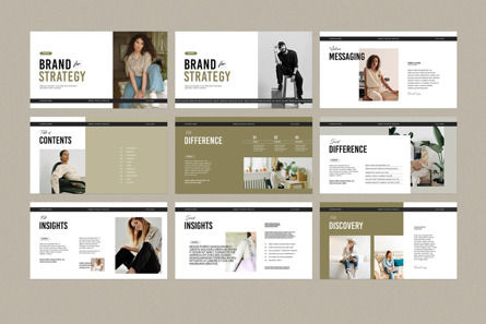 Brand Strategy Presentation Template, Diapositiva 4, 11758, Negocios — PoweredTemplate.com
