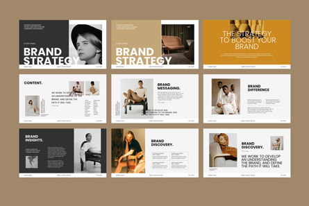 Brand Strategy Presentation Template, Deslizar 4, 11761, Negócios — PoweredTemplate.com