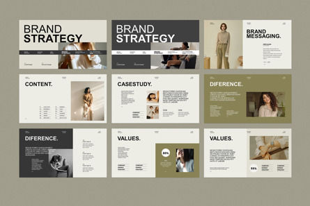 Brand Strategy Presentation Template, Deslizar 4, 11763, Negócios — PoweredTemplate.com