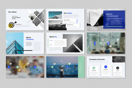Corporate Business Google Slides Template, Diapositiva 6, 11765, Negocios — PoweredTemplate.com
