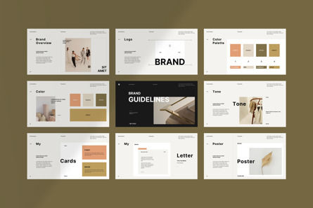 Brand Guideline Presentation, Diapositive 5, 11766, Business — PoweredTemplate.com
