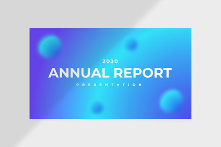 Annual Report Presentation, Deslizar 2, 11779, Negócios — PoweredTemplate.com