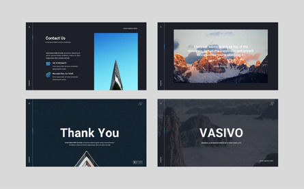 Asivo - Minimal Business Google Slide Template, Diapositiva 6, 11783, Negocios — PoweredTemplate.com