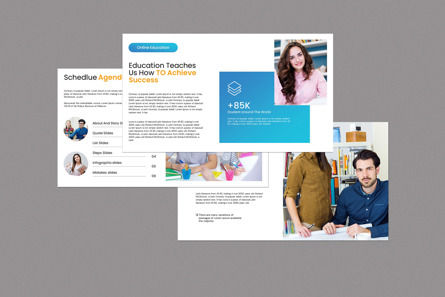 Educate Presentation Template, Diapositive 4, 11791, Business — PoweredTemplate.com