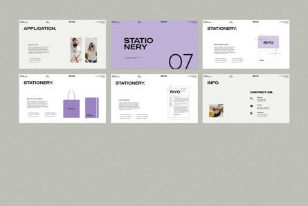 Brand Guideline Presentation Template, Diapositive 8, 11793, Business — PoweredTemplate.com