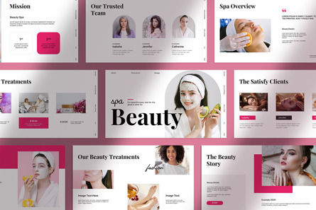 Beauty Spa Presentation Template, Slide 5, 11794, Business — PoweredTemplate.com