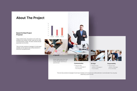 Project Proposal Presentation Template, Deslizar 2, 11797, Negócios — PoweredTemplate.com