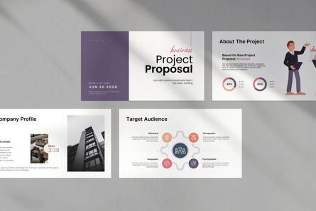 Project Proposal Presentation Template, Dia 3, 11797, Bedrijf — PoweredTemplate.com