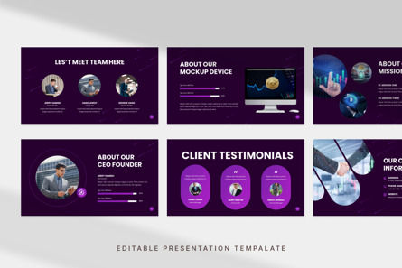 Crypto - PowerPoint Template, Diapositive 2, 11810, Business — PoweredTemplate.com