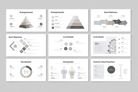 Marketing Plan Presentation PowerPoint Template, スライド 11, 11823, ビジネス — PoweredTemplate.com