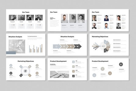 Marketing Plan Presentation PowerPoint Template, Diapositiva 6, 11823, Negocios — PoweredTemplate.com