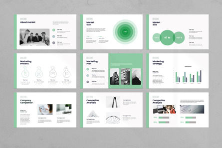 Pitch Deck Presentation Template, Diapositive 8, 11824, Business — PoweredTemplate.com