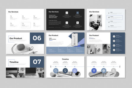 Business Plan Google Slides Template, Diapositive 5, 11832, Business — PoweredTemplate.com