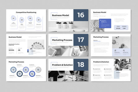 Business Plan Google Slides Template, Diapositive 9, 11832, Business — PoweredTemplate.com