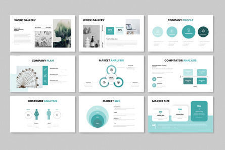 Business Plan Presentation PowerPoint Template, 幻灯片 13, 11837, 商业 — PoweredTemplate.com