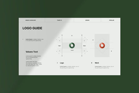 Brand Guideline Presentation, Diapositiva 3, 11841, Negocios — PoweredTemplate.com