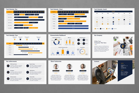 Project Communication Plan PowerPoint, Slide 4, 11845, Business — PoweredTemplate.com