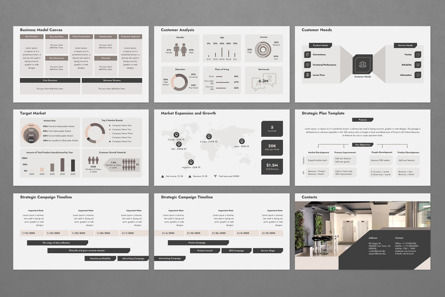 Corporate Strategy Google Slides Presentation Template, Deslizar 4, 11850, Negócios — PoweredTemplate.com