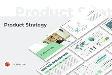 Product Strategy PowerPoint Presentation Template, Modello PowerPoint, 11852, Lavoro — PoweredTemplate.com