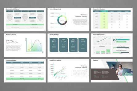 Product Strategy PowerPoint Presentation Template, 슬라이드 4, 11852, 비즈니스 — PoweredTemplate.com