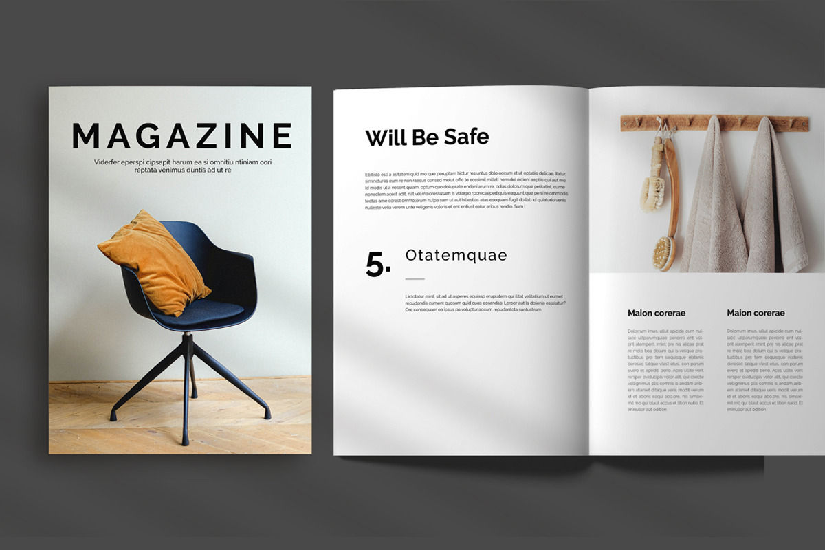 Magazine Layout | Brochure | CreativePresentationStudio | 115151 ...