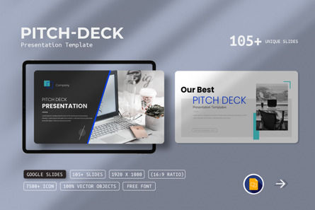 Pitch-deck Google Slides Presentation Template, Tema Google Slides, 11860, Bisnis — PoweredTemplate.com