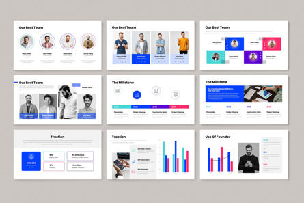 Pitch-deck Google Slides Presentation Template, Diapositive 10, 11860, Business — PoweredTemplate.com