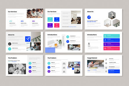 Pitch-deck Google Slides Presentation Template, Diapositive 4, 11860, Business — PoweredTemplate.com