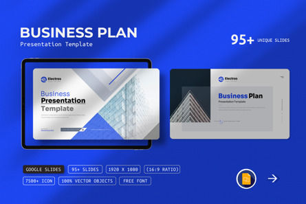 Business Plan Google Slides Presentation Template, Theme Google Slides, 11861, Business — PoweredTemplate.com