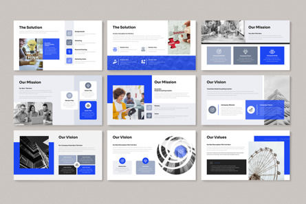 Business Plan Google Slides Presentation Template, 幻灯片 5, 11861, 商业 — PoweredTemplate.com