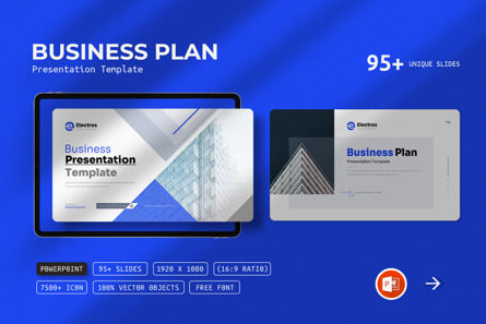 Business Plan PowerPoint Presentation Template, Modelo do PowerPoint, 11863, Negócios — PoweredTemplate.com