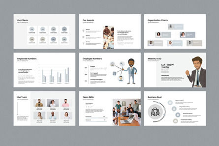 Company Profile Presentation Template, Deslizar 7, 11865, Negócios — PoweredTemplate.com