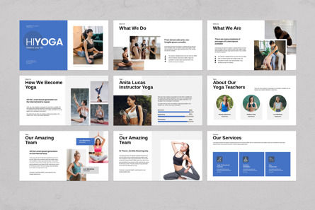 Hiyoga Presentation Template, Slide 5, 11866, Health and Recreation — PoweredTemplate.com