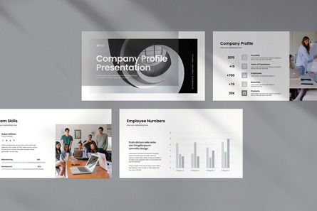 Company Profile Presentation Template, Slide 3, 11870, Bisnis — PoweredTemplate.com
