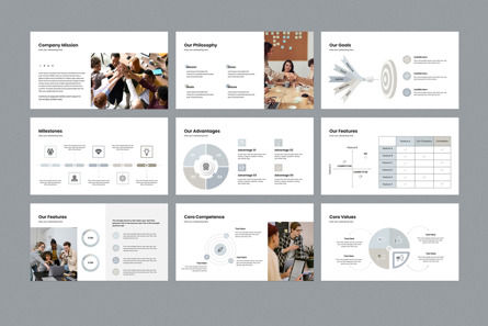 Company Profile Presentation Template, Slide 6, 11870, Bisnis — PoweredTemplate.com