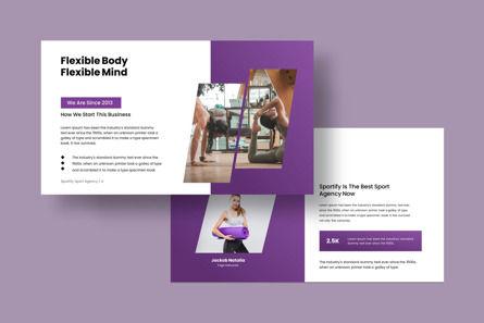 Studio Yoga Presentation Template, Slide 2, 11871, Health and Recreation — PoweredTemplate.com