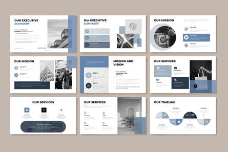 Business Plan PowerPoint Template, Diapositiva 4, 11875, Negocios — PoweredTemplate.com