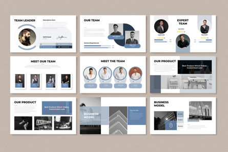 Business Plan PowerPoint Template, Diapositiva 5, 11875, Negocios — PoweredTemplate.com