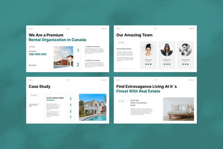 Real Estate Presentation Template, Slide 7, 11886, Real Estate — PoweredTemplate.com
