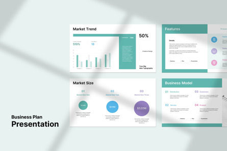 Business Plan Presentation, Diapositive 2, 11888, Business — PoweredTemplate.com